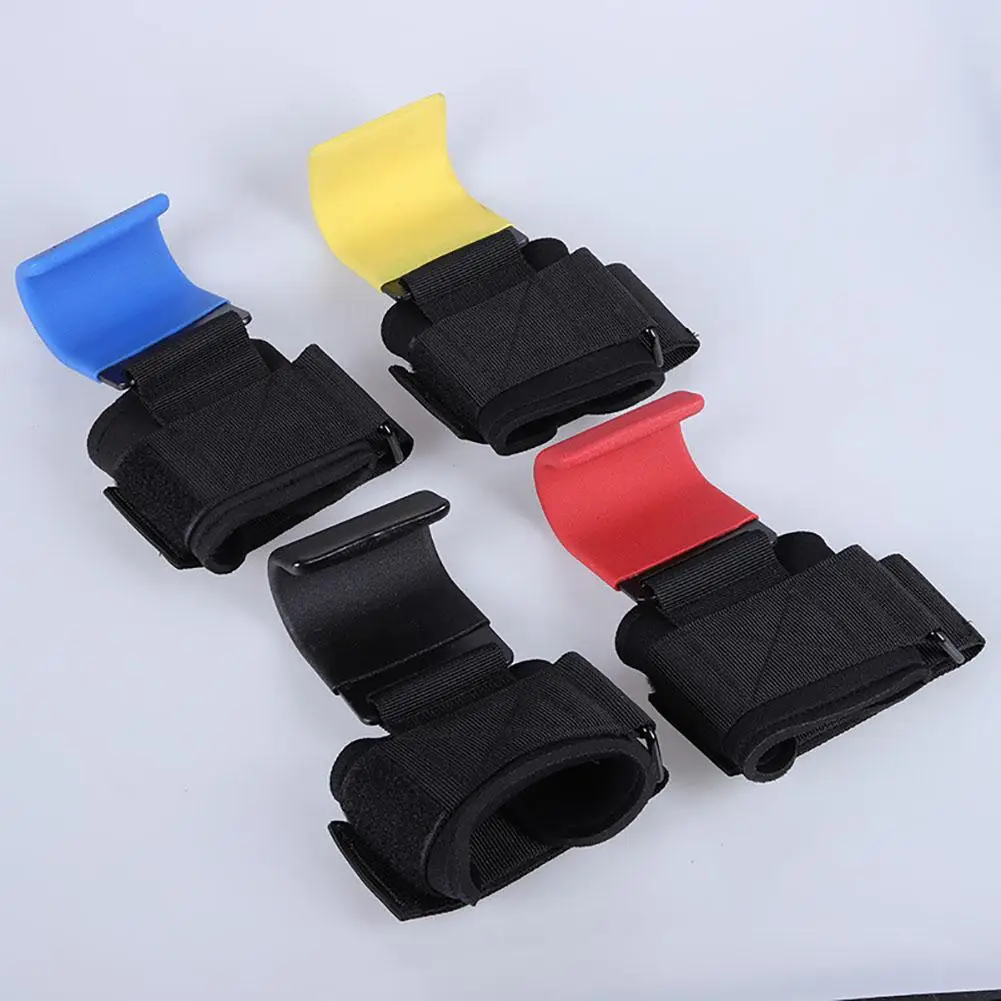 Weight Lifting Hooks 2pcs With Wrist Wraps