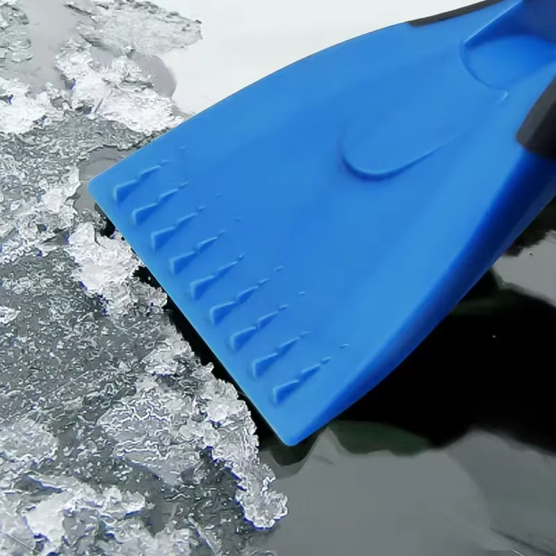 Car Ice Scrapers Snow Shovel Soft Handle Ice Removal Winter Cleaning Squeegee Tools