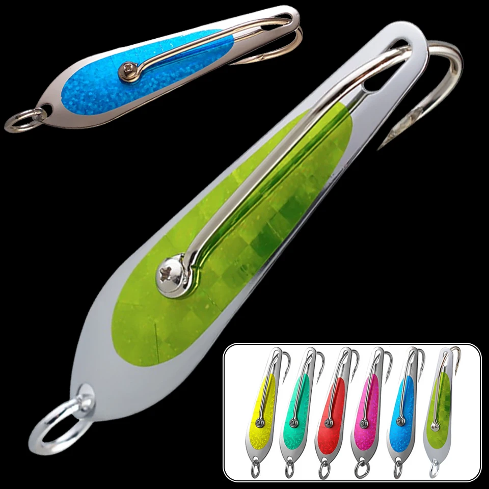 WALKFISH8cm13gSeaFishingDroneBigSpoonLurecucchiaioinacciaio