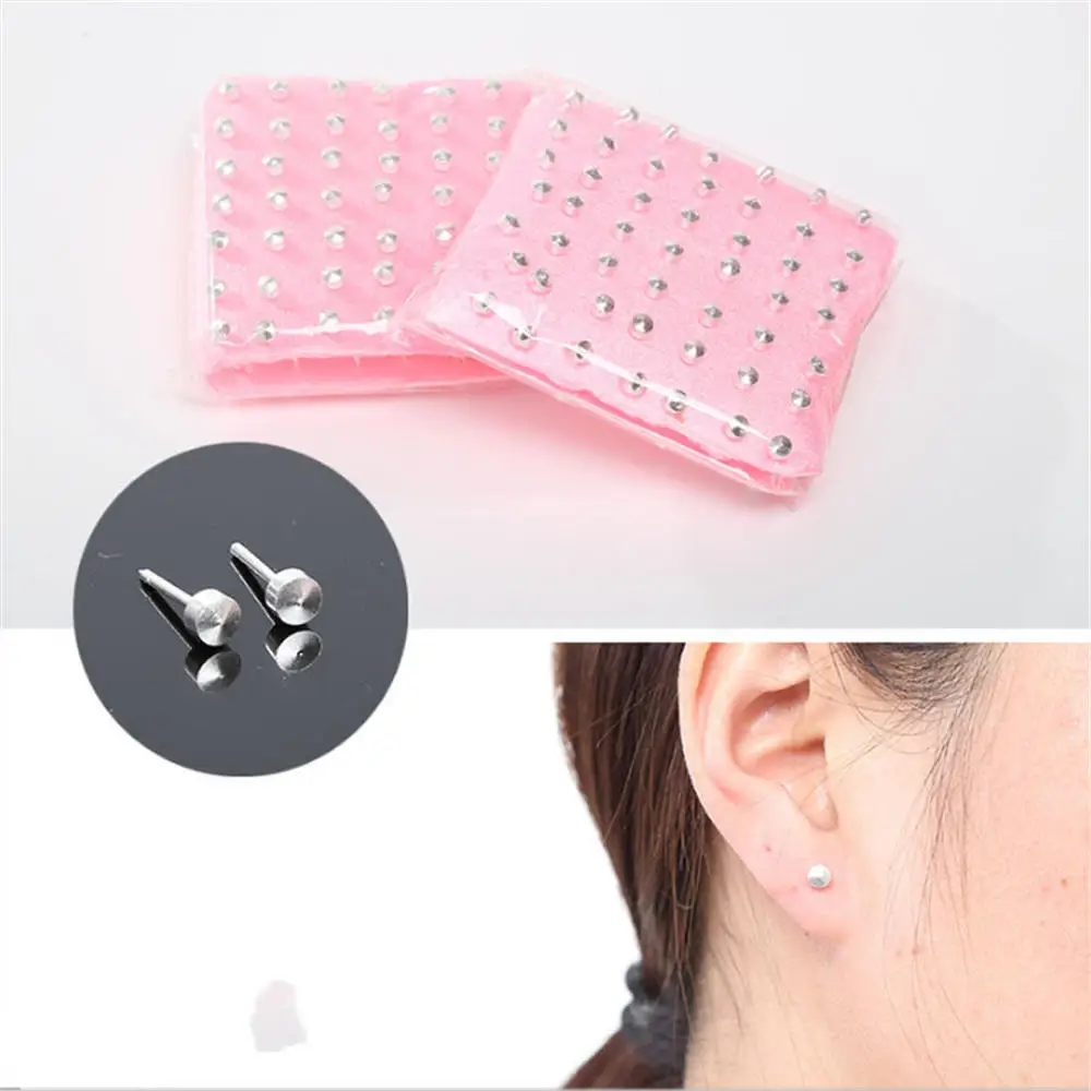 Ear Stud Ear Nail Medical Earrings for Ear Hole Drilling Ear Hole Piercer Tool Ear Piercing Gun Painless Ear Piercing Needle 4