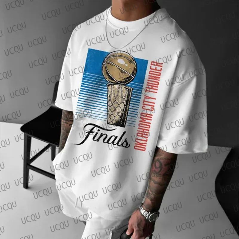 Hot Selling 3D Extreme Sports Basketball T-shirt NBA Final Men's
