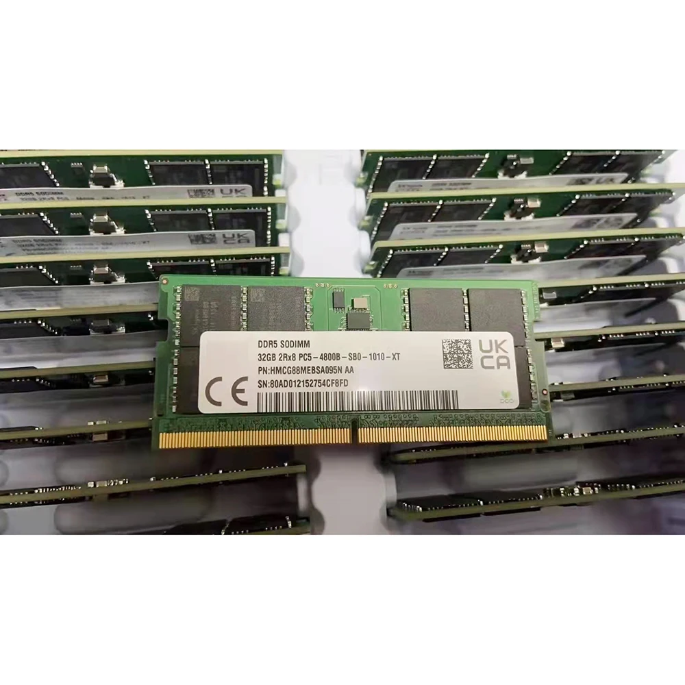 1 Pcs For SK Hynix RAM 32GB 32G DDR5 4800B 2RX8 4800 Notebook Memory HMCG88MEBSA095N 5 1 Pcs For SK Hynix RAM 32GB 32G DDR5 4800B 2RX8 4800 Notebook Memory HMCG88MEBSA095N - Image 3