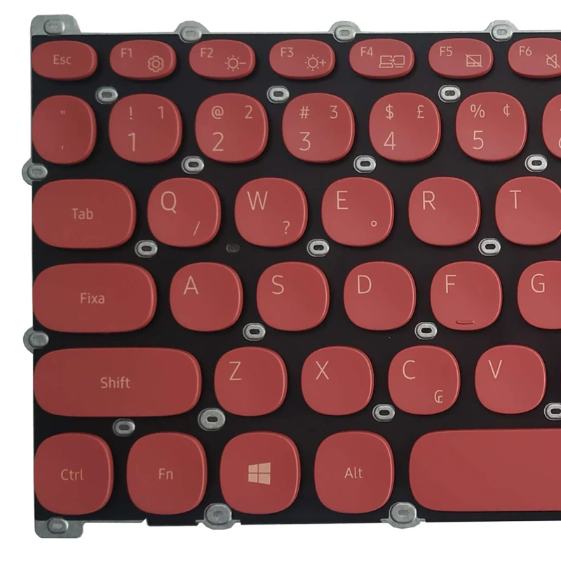 Teclado do Portátil do Brasil para Samsung Np530xbb 530xbb 530xbv Np530xbv Nenhum Quadro Novo - Imagem 3