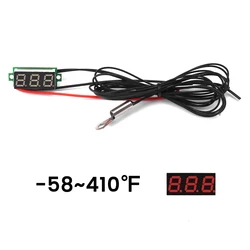 LED Digital Temperature Meter Detector with NTC Sensor (Degree Fahrenheit)