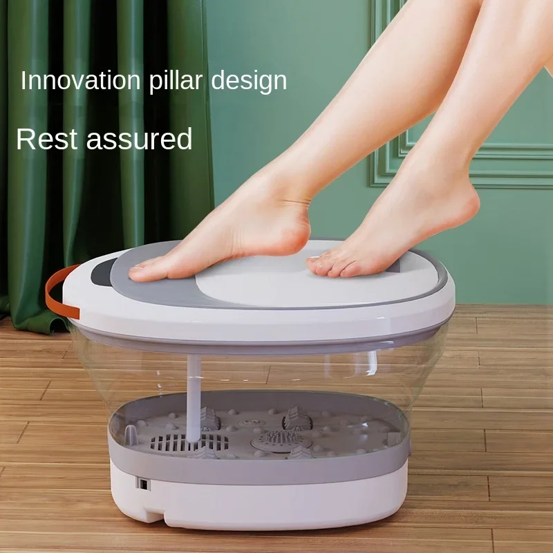 110V/240V Foldable Foot Bath Tub for Home Use with Intelligent Soaking and Heating Function 4