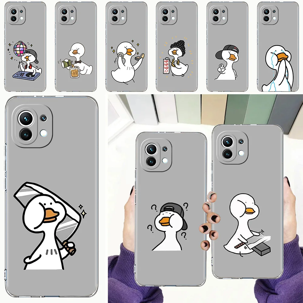 Funny Cute Duck Fashion Couple Phone Case Cover