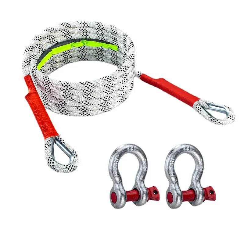 Car Towing Rope Can Tow 20 Tons, Upgraded Version Which Is Very Reliable 3