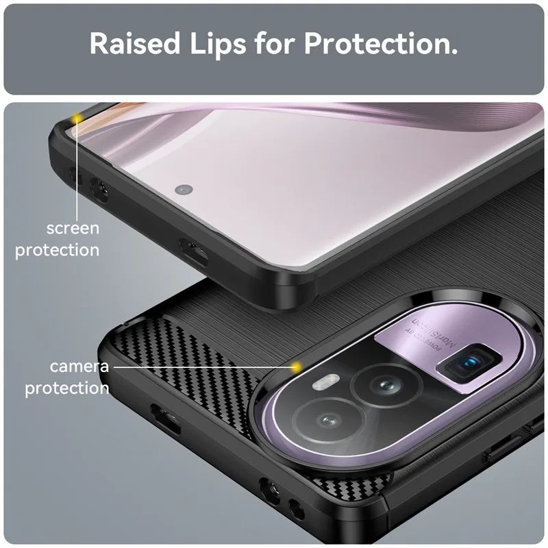 Enhanced Shockproof Silicone Protective Phone Back Cover Case