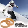Ski Brake Retainer Bands 20X Elastic Ski Straps Rubber Ski Tuning Kit Outdoor Sports Snowboard Binding Straps Accessories 4