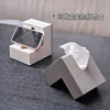 Japanese creative ins air-pumped paper box net red high appearance level L-shaped tissue box living room simple Kleenex box 2