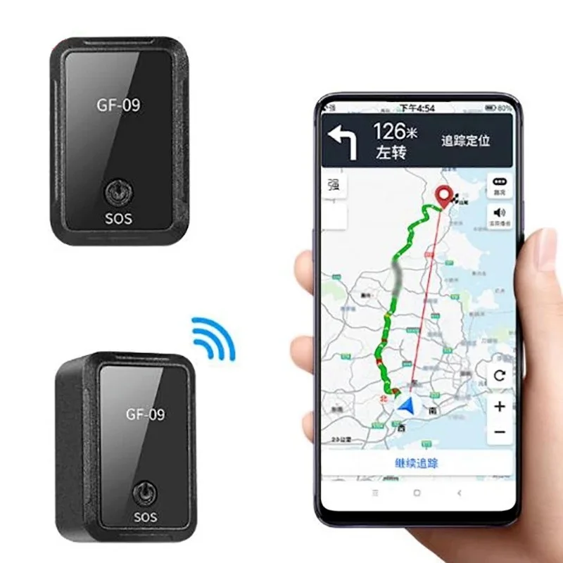 GF-07/GF-09 Mini GPS Tracker APP Control Anti-Theft Device Locator Magnetic Voice Recorder for Car Pets Location Positioning