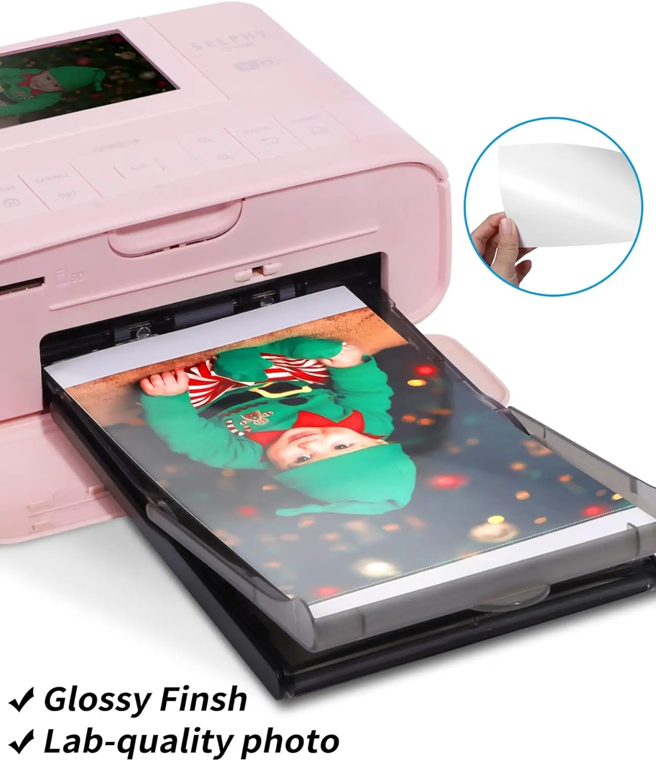 Fotopapier Set kompatibel Canon Selphy CP1300 CP1500 CP1200 