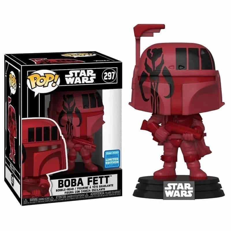 thumbnail image 1 of 2025 Figuras de vinilo Funko POP Star-Wars Series Boba Fett #297, muñecos Brinquedos, juguetes de acción, modelo de colección, juguete para regalo de niños, 1 of 5