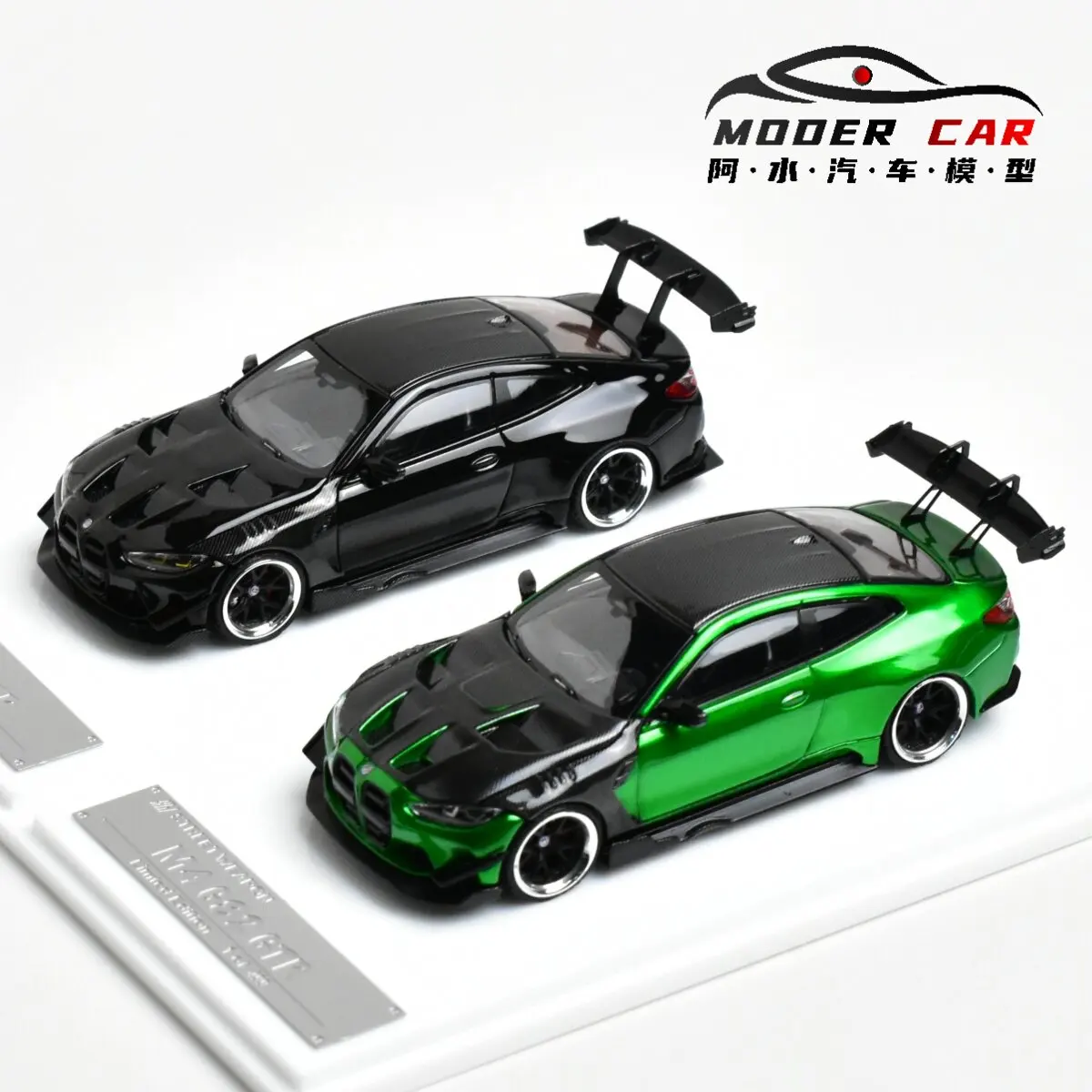SW 1:64 컴팩트 G82 M4 gtr 선물용 다이캐스트 모델 자동차