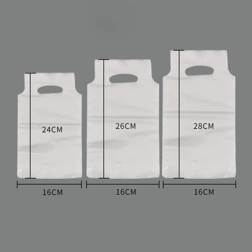 

200 Pcs Disposable Shopping Coffee Mug Drink Carrier Packaging Bag Beverage Bags