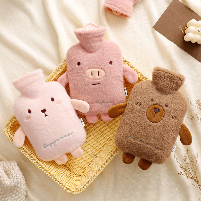 

Наполненная водой сумка для горячей воды, теплые руки и компресс, теплый живот, носить с собой, съемная и моющаяся куртка