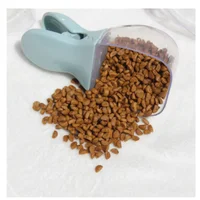 Pet Food Spoon for Cat Dog Bowls Multi-Function Bowl for Cats/Puppies/Small Dogs Scoop for Cat Food Dog Food Water Bowl Fountain 2