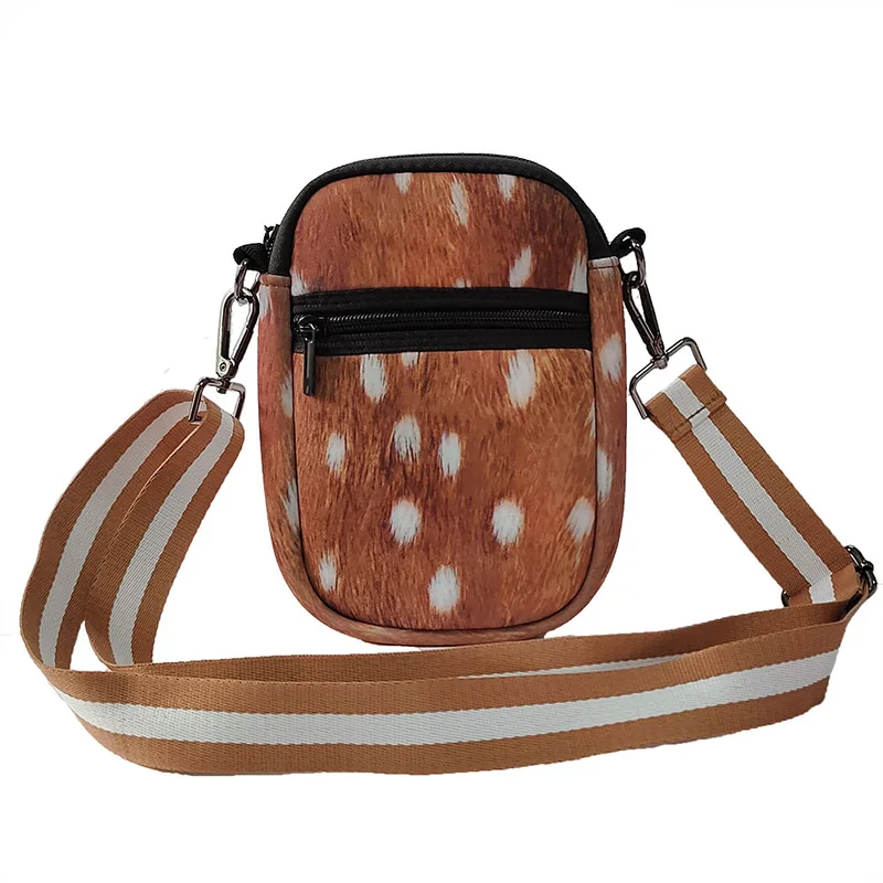 Cross Body Beach Bag Lady Messenger Bags Waist Pack Neoprene Bags