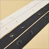 snap buttons tapes snaps Ribbon Mixed Black White Stud Cloth Diaper fabric tape buttons Garment sewing accessories 5