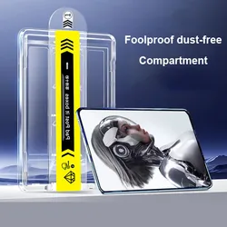 Ultra HD 9H Tempered Glass Screen Protector with Easy, Dust - Free Installation (RedMagic 3 Pro 9.06)