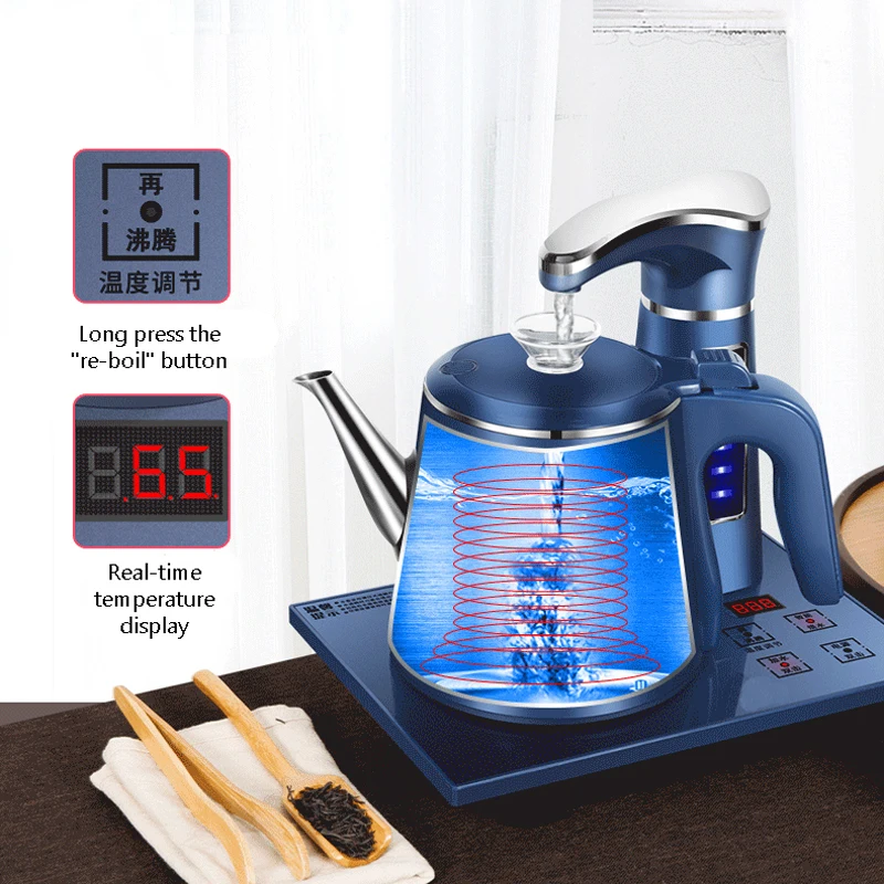 Household 220V Electric Automatic Kettle  0.8L Stainless Steel Safety Automatic Water Dispenser Samovar Stove 5