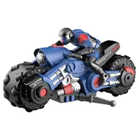 RC Motorcycle Stunt Drift Remote Control Motorbike High Speed 360° Rotation With LED Light Electronic Rechargeable Off-Road Car 1