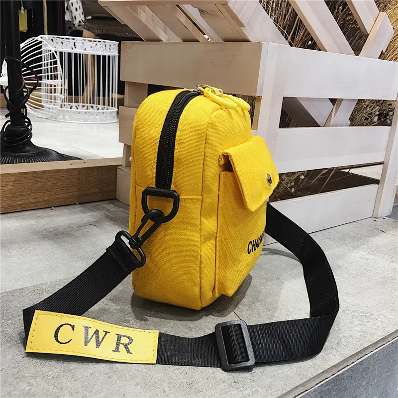 Women Shoulder Bag Tote Outdoor Bag Canvas Handbag Zipper Messenger Bag