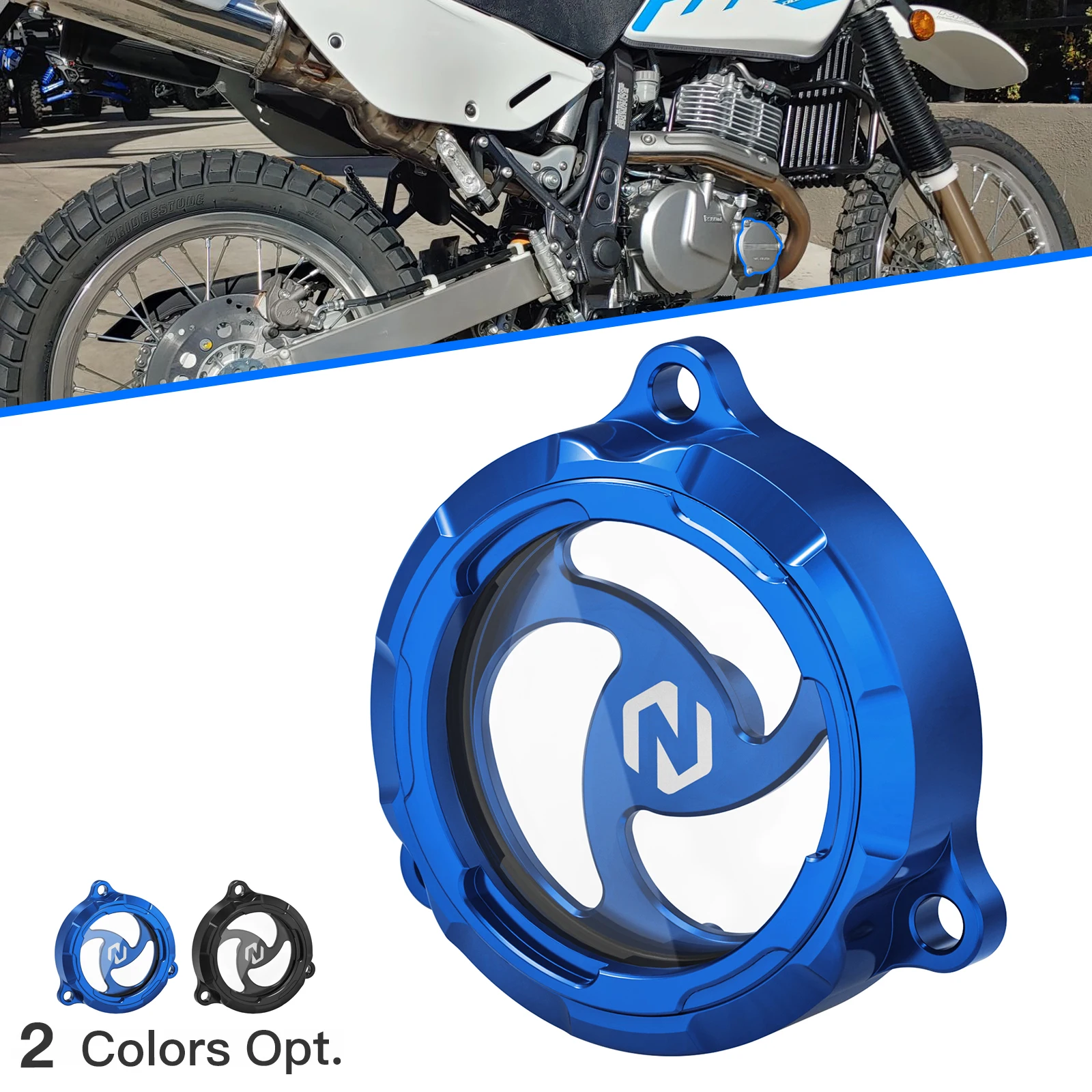 

Прозрачная крышка масляного фильтра для Suzuki DR650S DR650SE, крышка для Suzuki DR650S/SE 1990-2020 2021 2022 2023