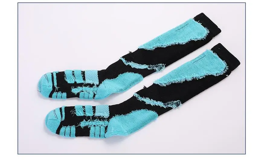 1 Paar Thermosocken aus Merinowolle für Herren und Damen, für den Winter, lang, warm, Kompressionssocken für Ski, Wandern, Snowboarden, Klettern, Sportsocken_voghion.com