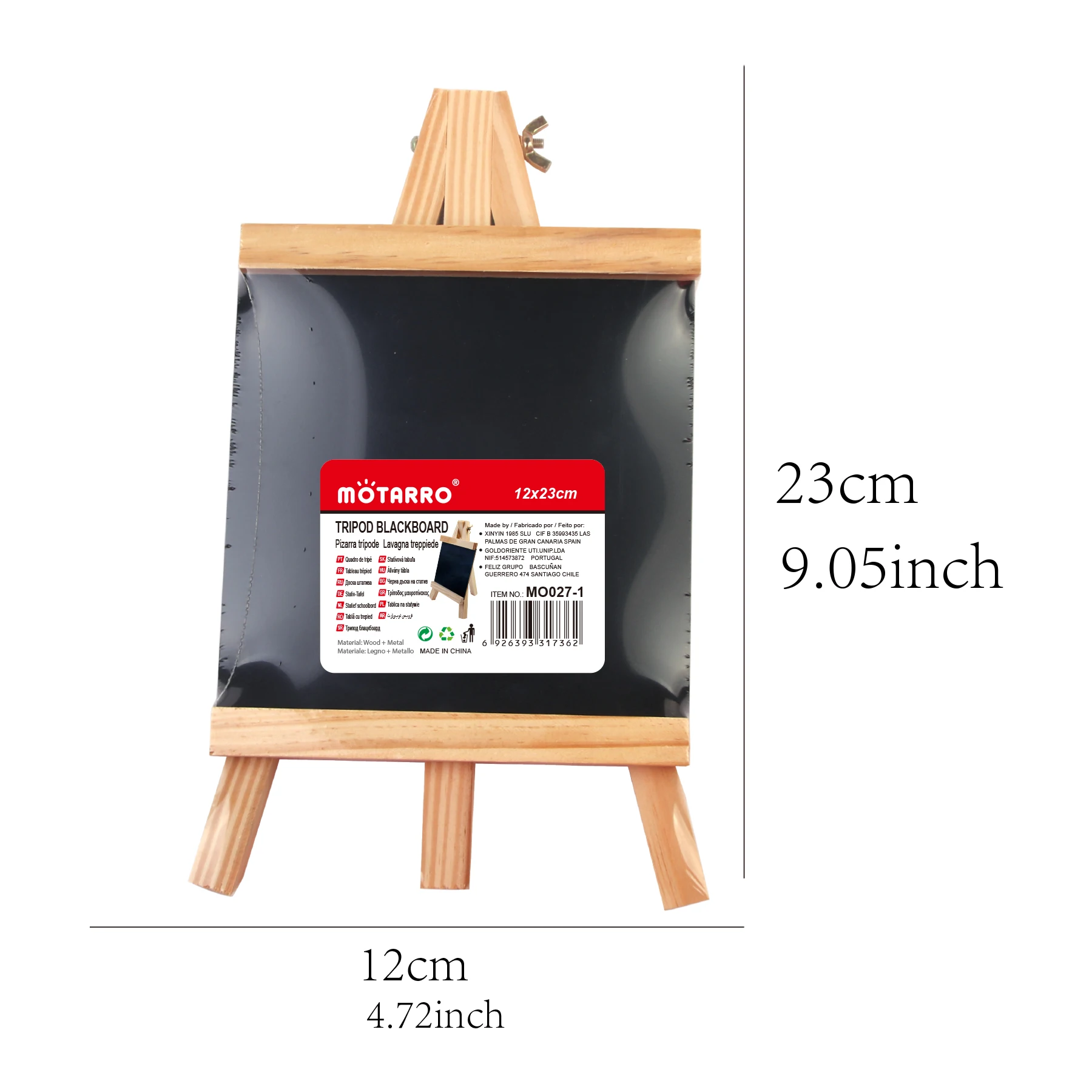 MOTARRO 1Pcs Wooden Blackboard Universal Message Board Mini Chalkboard Portable Wedding Party Decorative Parts Memo Boards