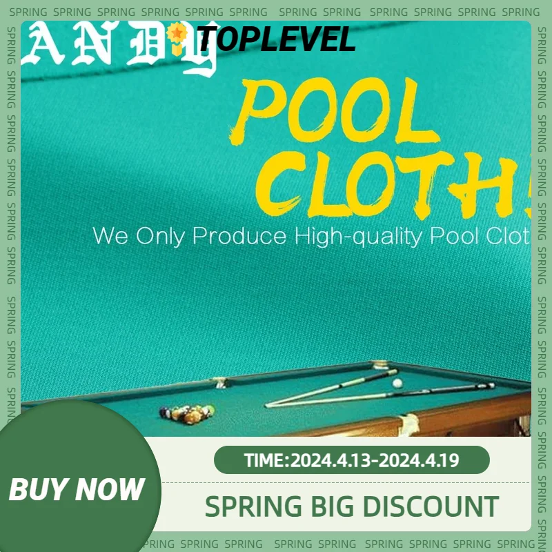 

Android 988 Define Professional Billiard Cloth, 80% Wool, 20% Nylon, High Quality, Professional Accessories for Tournament