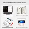 Topton 2 Screen Laptop Intel i3 1215U Dual 10.95inch IPS Touch Screen Windows 11 Office Computer 2 in 1 Tablet PC Notebook WiFi6 5
