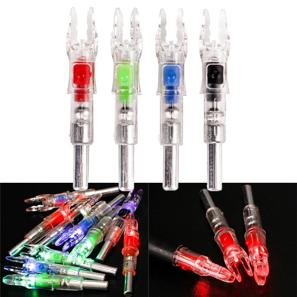 

3PCS Archery Inserted Arrow The Luminous Nocks Hunting DIY Archery Arrow Internal Nocks For ID 6.2 Mm Arrow Shaft DIY Arrows