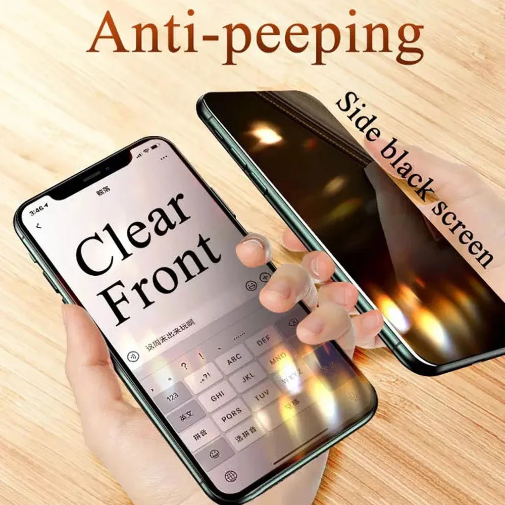 2-Pack Anti-Spy Privacy Hydrogel Screen Protector Film