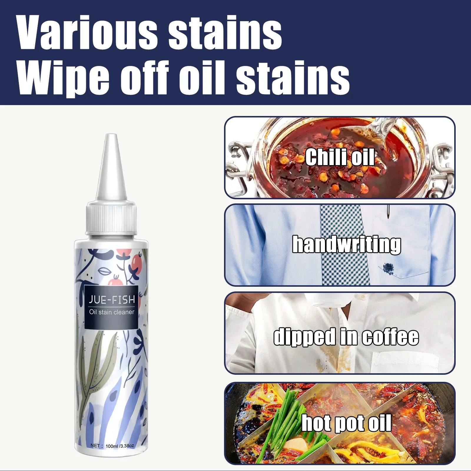 Clothes Oil Stain Remover Dust Cleaner Stubborn Dirt Oil Cleaning Washing Multipurpose Laundry Degreasing Agent for Fabric Cloth stain remover spray