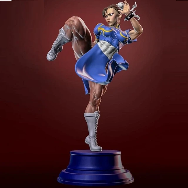 Lindenking a507 street fighter cammy branco 1/6 3d resina garagem figura  kits gk modelo sem pintura branco-coleção de filme para pintor