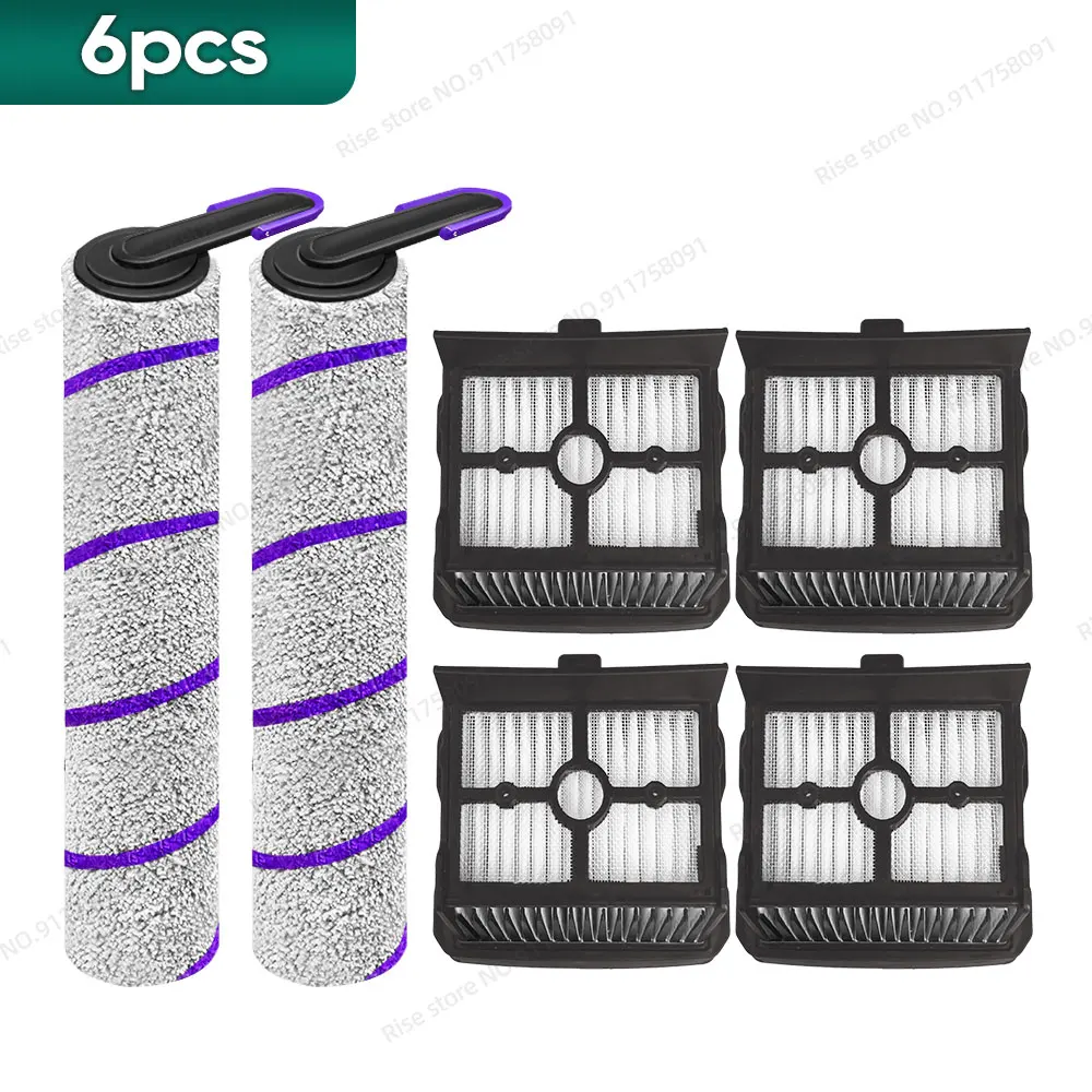 Accessoires Pour Aspirateur Rowenta X-Clean 10 - Brosse Rotative, Filtre HEPA, Collecteur Poussière - Kit De Rechange
