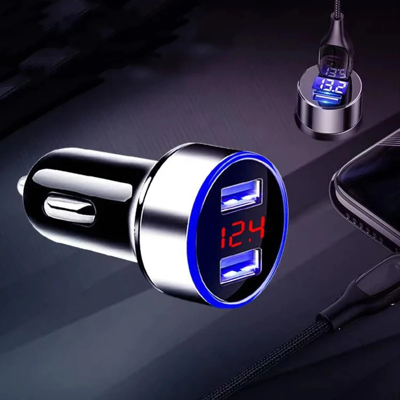 

Car Charger Splitter Cigarette Lighter Socket Fast Charger On Usb For Citroen C4 C5 C3 Ford Focus 2 3 4 Fiesta Mondeo Kuga