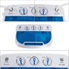 15LBS Portable Washing Machine with Draining Pump Electric Mini Washer Twin Tub Washer 3