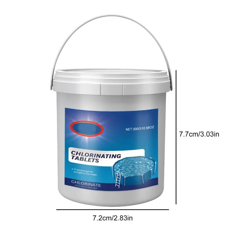 Pool Cleaning Tablet Long-Lasting Effervescent Tablets Water Care Pool Tablets Swimming Pools And Hot Tubs pool chlorine tablets
