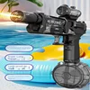 Long Range Electric Water Gun With Light 500ml High Pressure Strong Charging Energy Water Automatic Water Spray Children's Toy 3