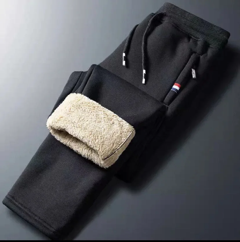 Red Label black straight [lambswool] High quality