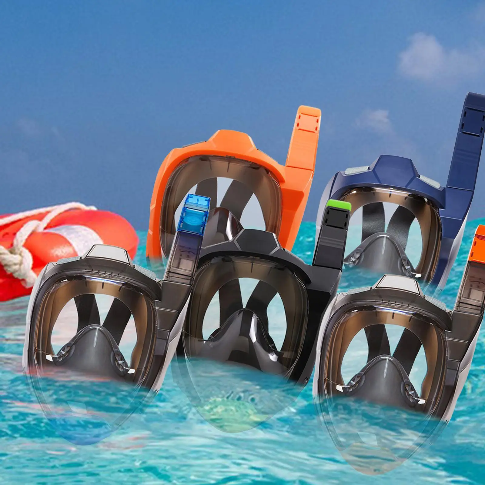 Diving Mask Lightweight Underwater Accessories Portable Diving Goggles Swimming Goggles Professional Anti Fog Swimming Mask