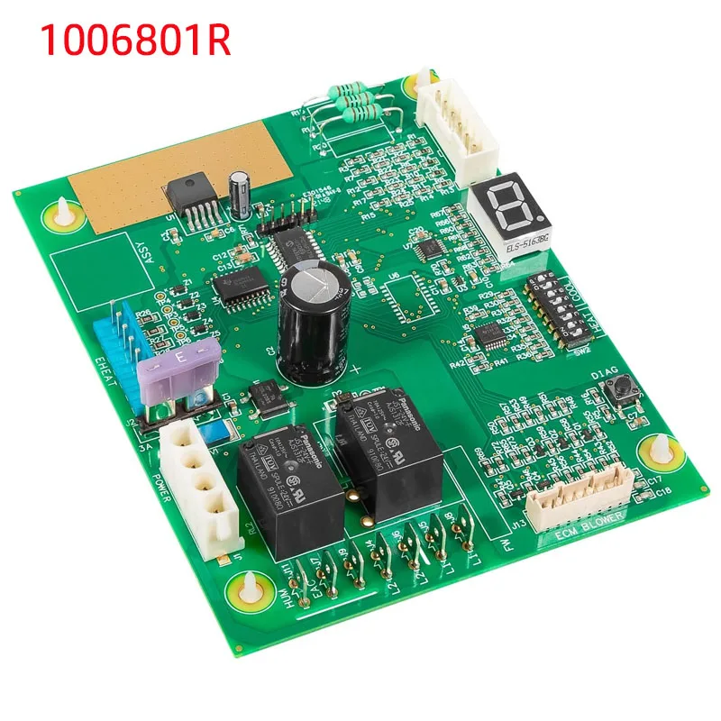 

1006801R Control Board 1006800/1 For Nordyne Intertherm Revolv Miller E7 & B6 Series Electric Furnace Air Handler Circuit Board
