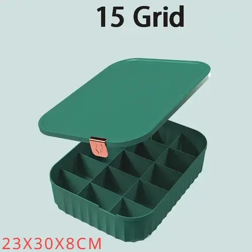 Solid Color Underwear Storage Box Closet Organizer Underwear Socks Drawer Clothes Finishing Box With Lid Wardrobe Organizer - Image 10