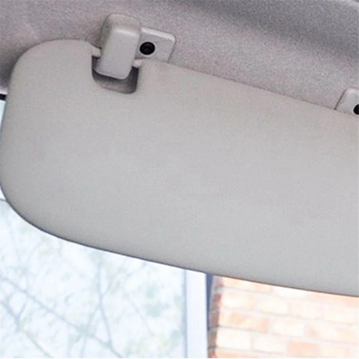 자동차 사이드 선바이저 고정 버클, BMW 미니 R55 R56 R60 용, 51169812837 베이지 프론트