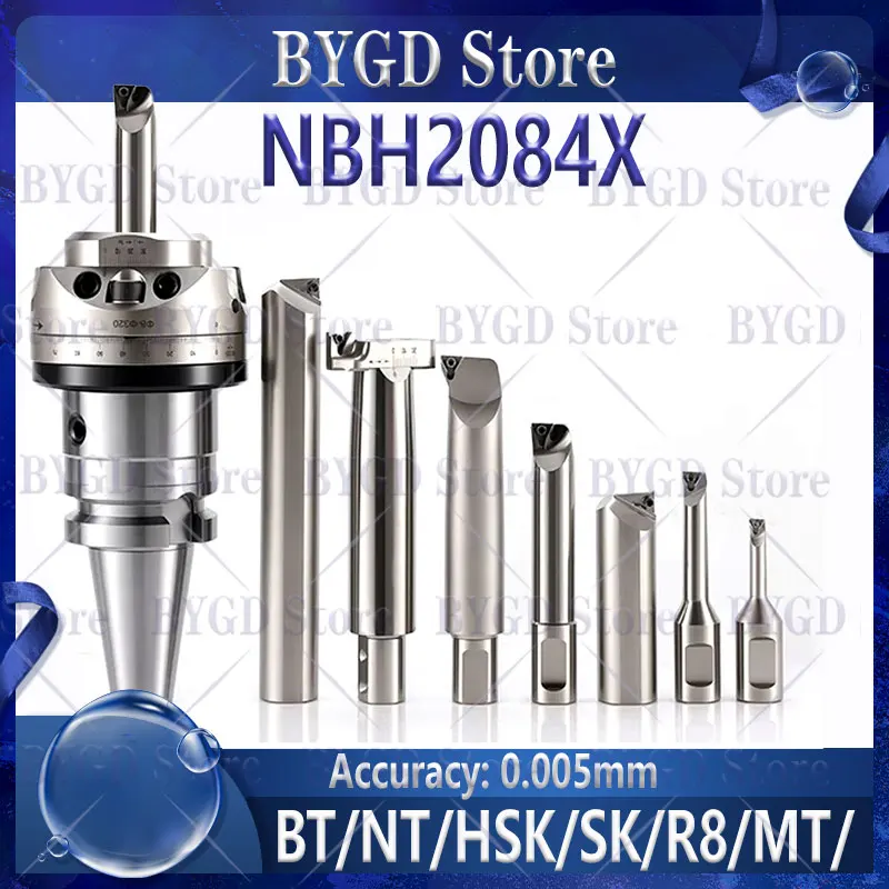 NBH NBH2084 NBH2084X 2084 Bohrwerkzeug-Set NBH BT30 BT40 BT50 NT30 NT40 HSK HSK63A R8 MT LBK6 Bohrwerkzeughalter Bohrwerkzeug-Set