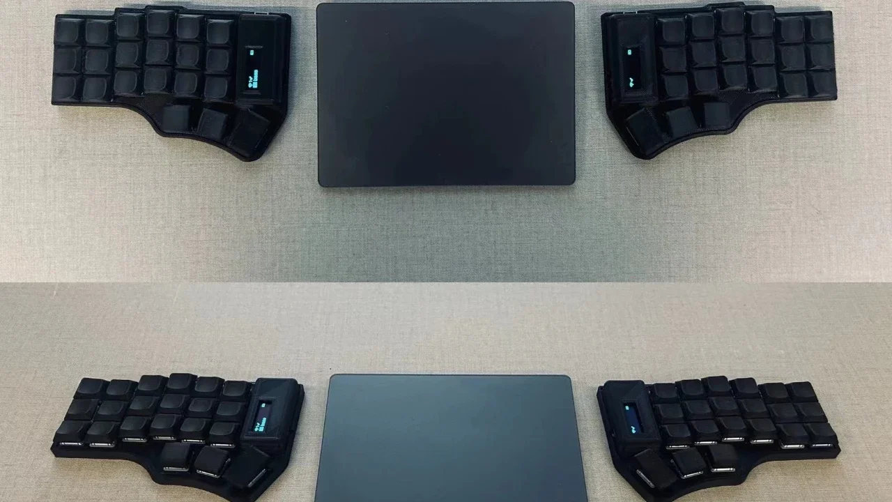 Corne Mini 36/42 Choc V1 Axis Bluetooth Wireless Split Keyboard