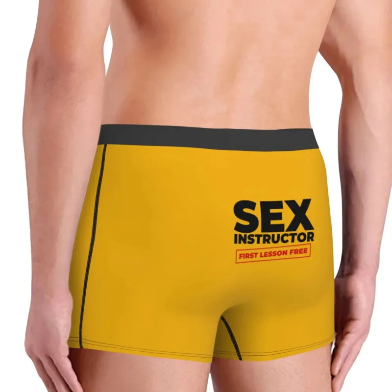 Custom Sex Instructor Boxers Shorts Mens Briefs Underwear Fashion Underpants