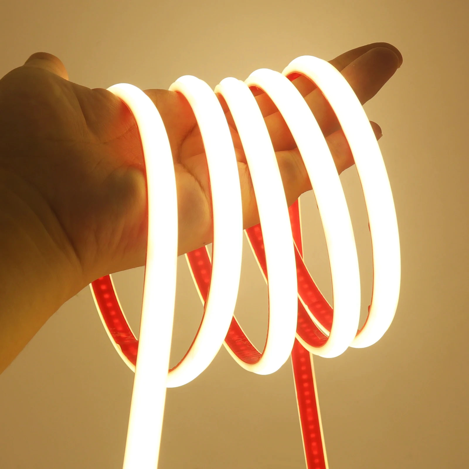 Description Picture 4 of itemWIFI/Bluetooth/Touch Dimmerable 220V COB Neon Light Waterproof 10CM Cut Self Adhesive Garden Home Decor Ribbon Chain LED Light